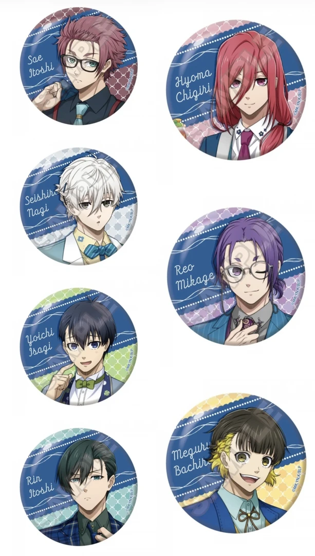 【日谷】蓝色监狱 蓝锁 正装礼服吧唧 徽章 （默认代拆）