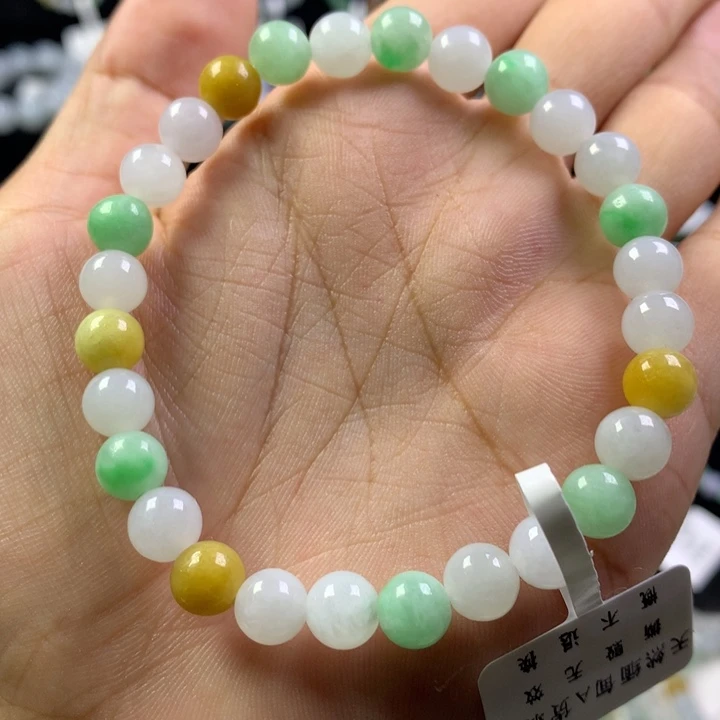 未镶嵌手串翡翠卡7
