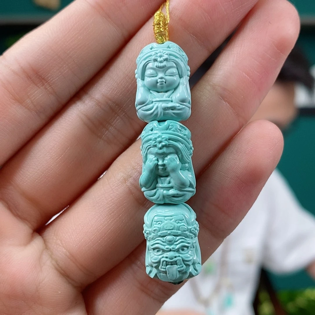 未镶嵌绿松石珠宝奇石