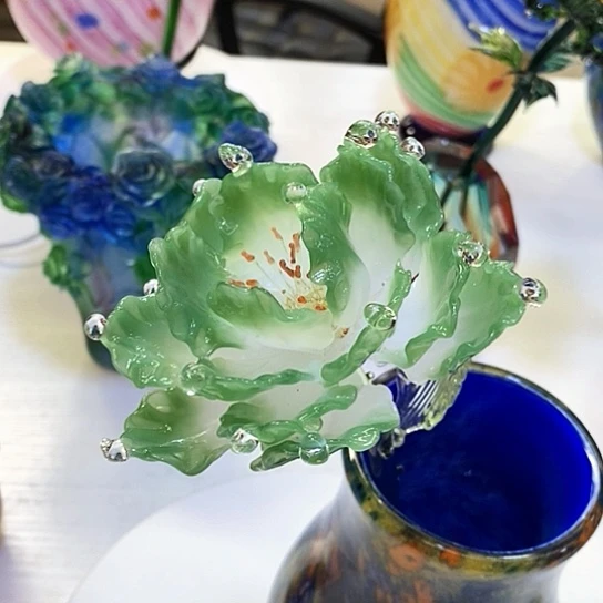 牡丹花高28厘米宽13厘米