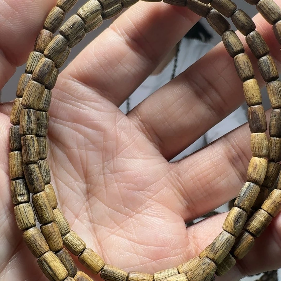 沉香手串奇楠桶珠多圈多样性发货