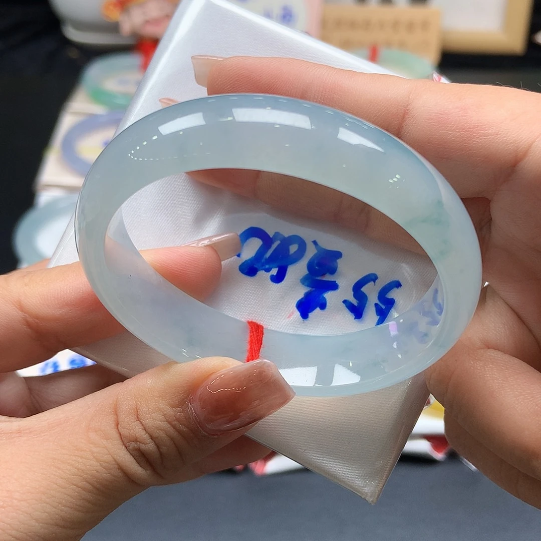 翡翠未镶嵌手镯20号贵妃