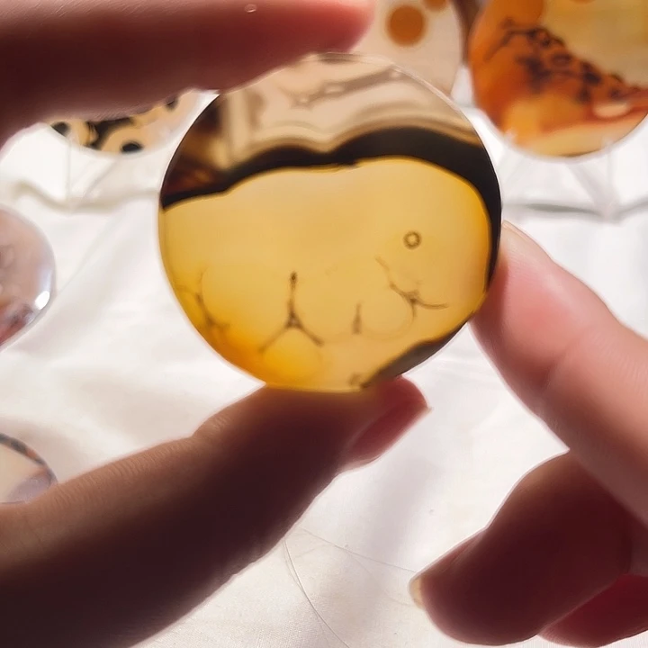 玛瑙/玉髓合金颈饰