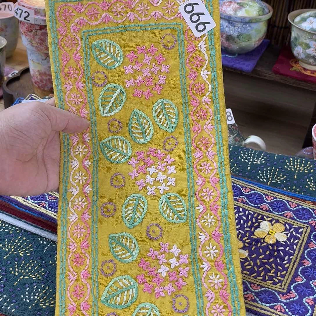 m***y刺子绣茶席美美价