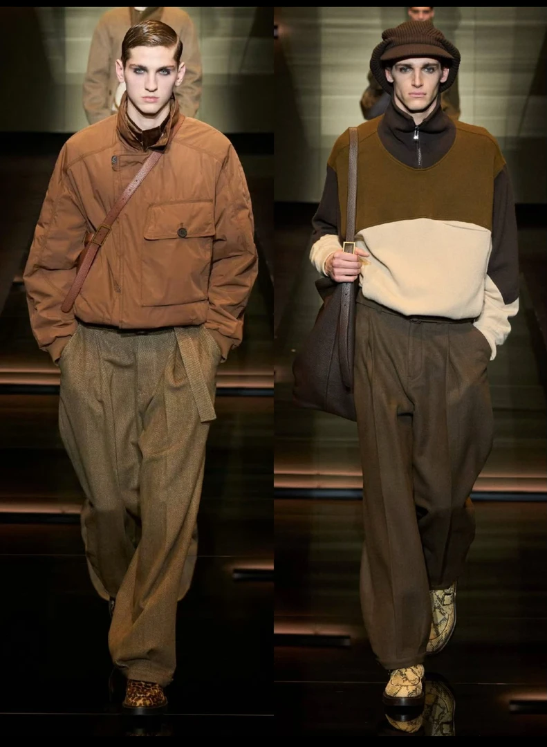 【蓝蓝专属-8号链接】W6058新款秋冬男士夹克外套轻奢潮流设计师