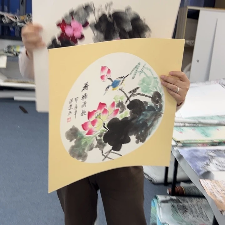 国画纯手绘国画作品