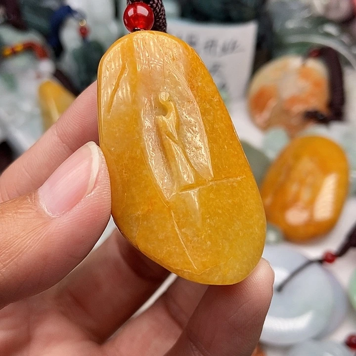 未镶嵌挂件翡翠翡翠