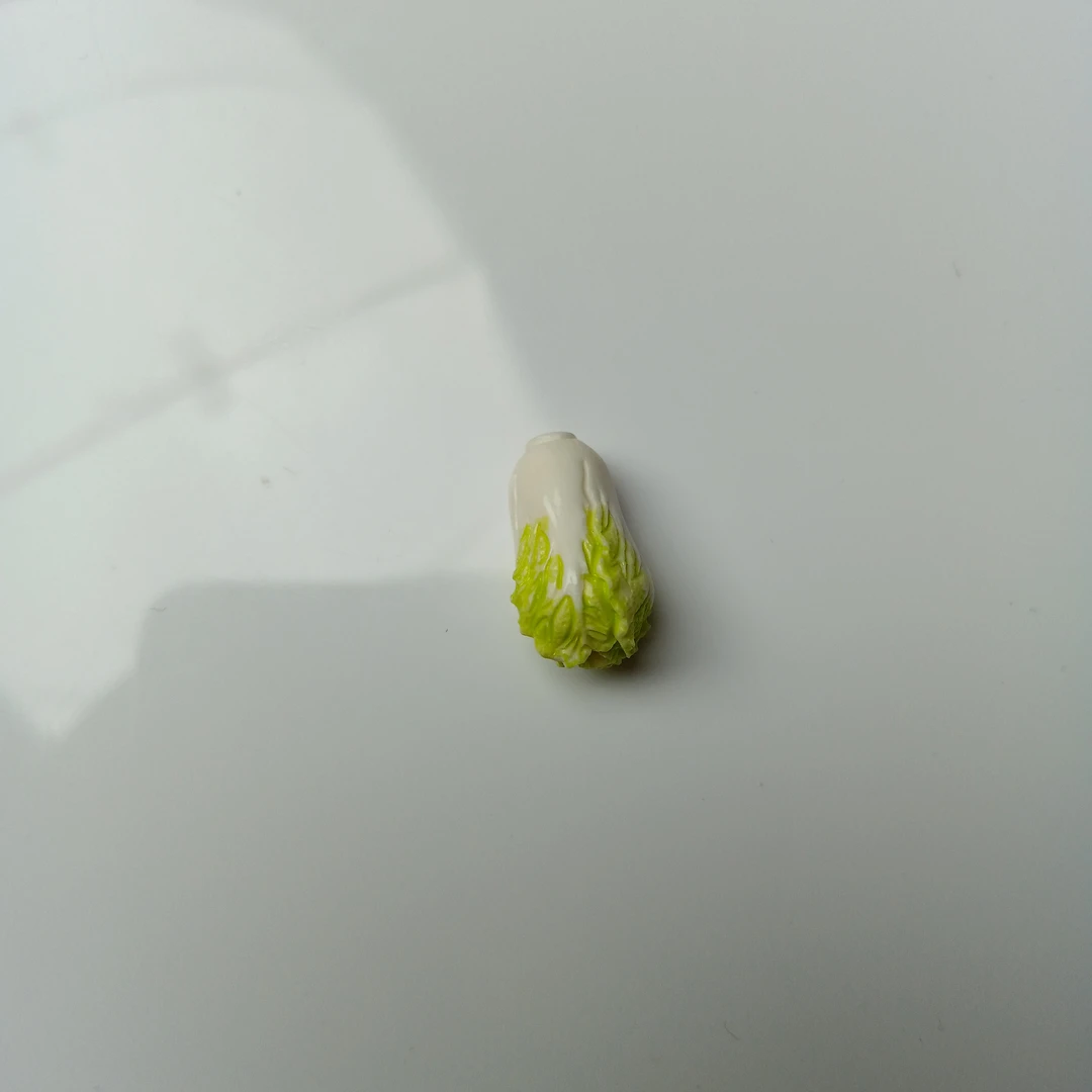 天然猛犸象牙冰料白菜吊坠隔珠手串手链配饰背云滴流DIY保真