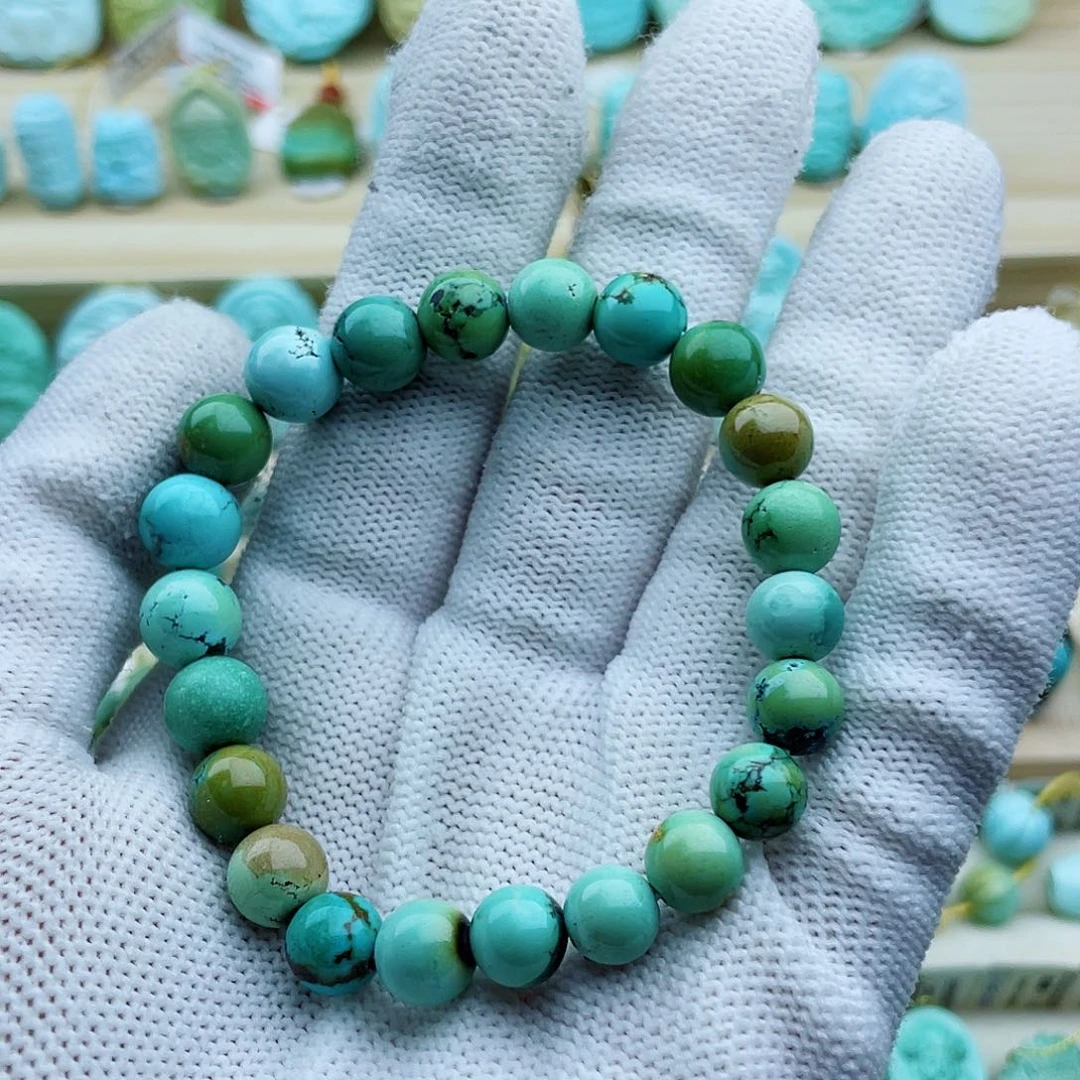 未镶嵌绿松石珠宝奇石