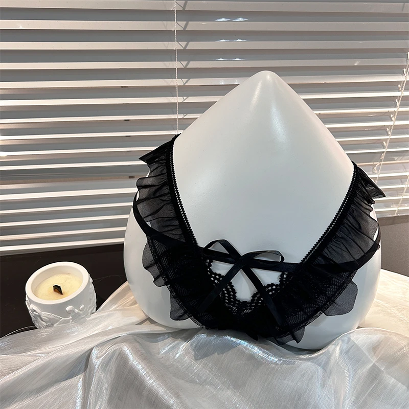 新款蕾丝裙边性感显瘦三角内裤