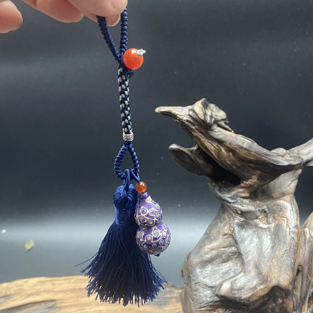 大漆葫芦规格2.9cm葫芦挂件可车挂 包挂 木质 非遗文化传承