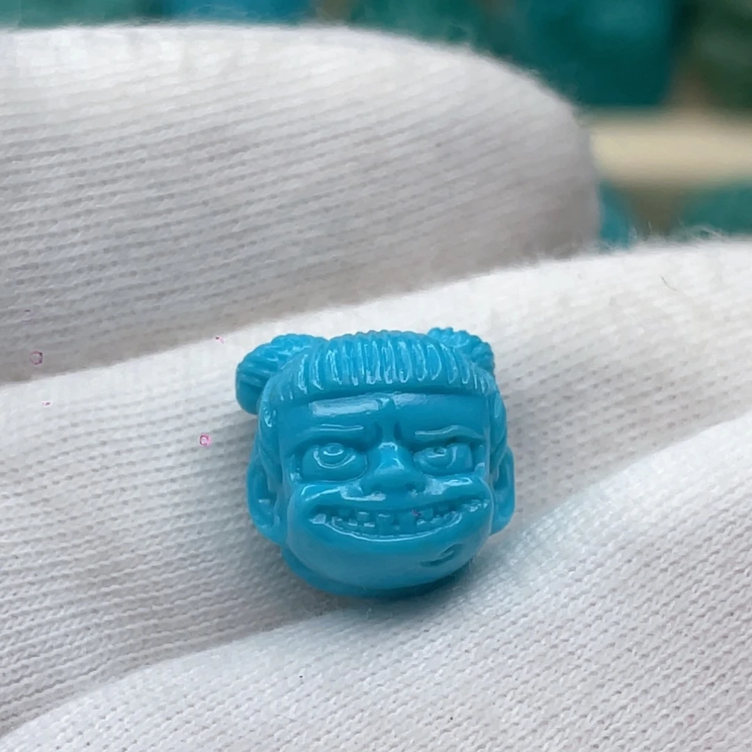 绿松石未镶嵌颈饰卡11.5-12-10.8