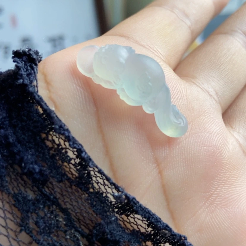 【闪购商品】未镶嵌定制翡翠小猫手牌