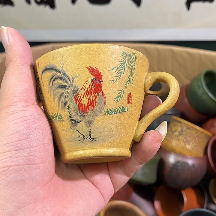 茶杯紫砂全手工紫砂主人杯