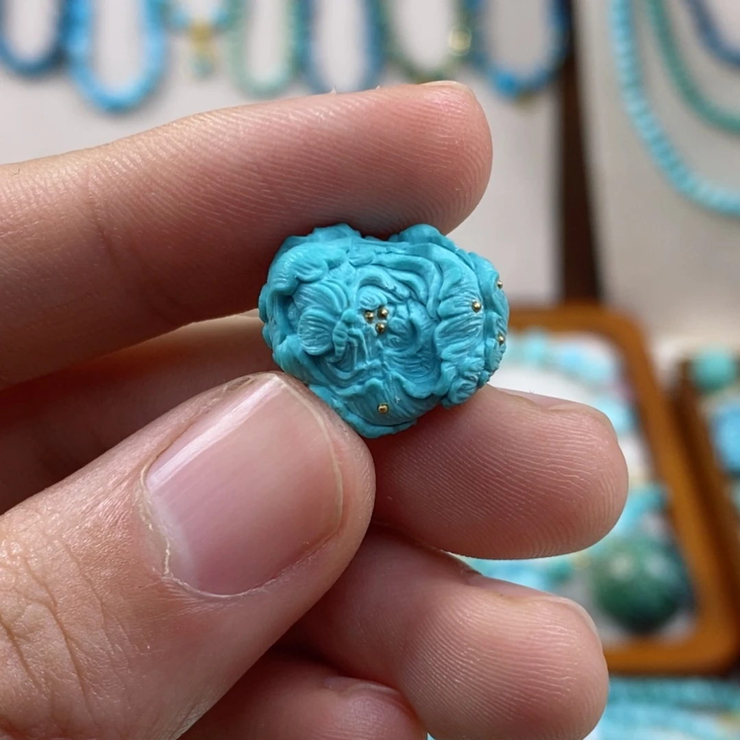 绿松石未镶嵌配饰