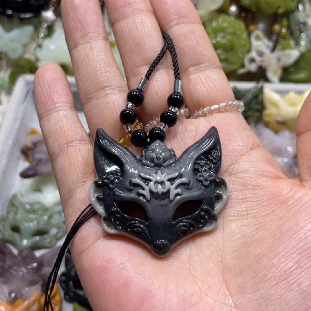 【闪购商品】岫玉颈饰未镶嵌坤*39吊坠