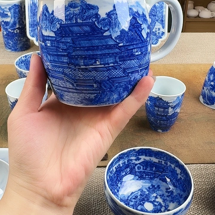 杯严*生纯手工制作陶瓷工艺