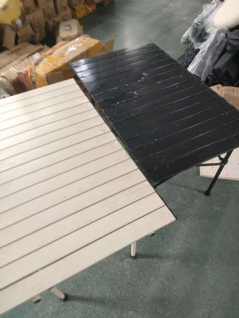 瑕疵无售后多色长桌户外蛋卷桌 50*90*50