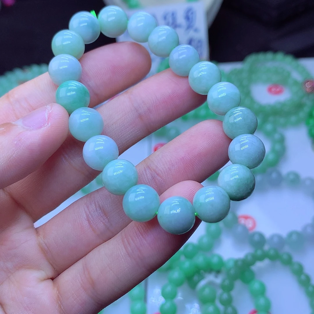 翡翠毛衣链未镶嵌卡10