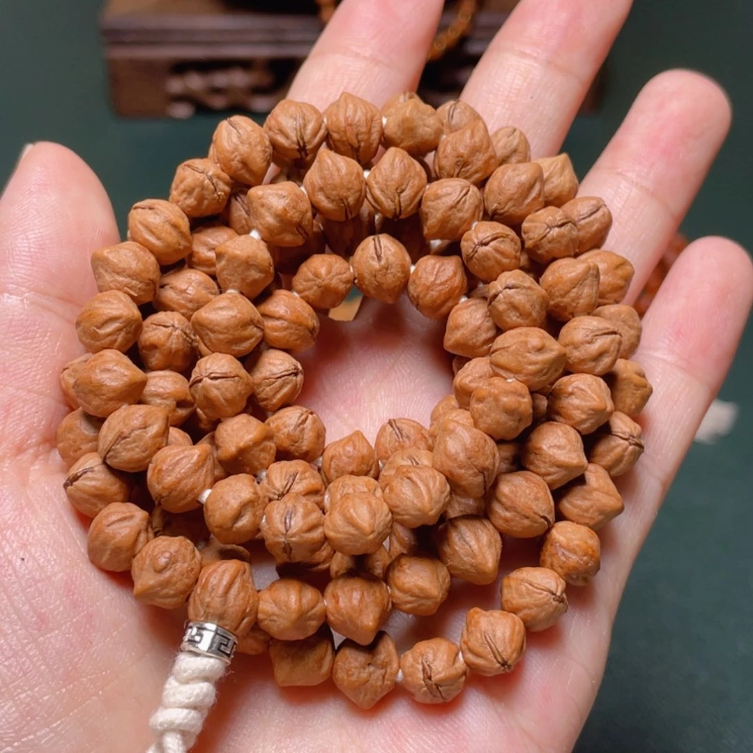 吊坠柏香籽/百香籽红芽莲花长串