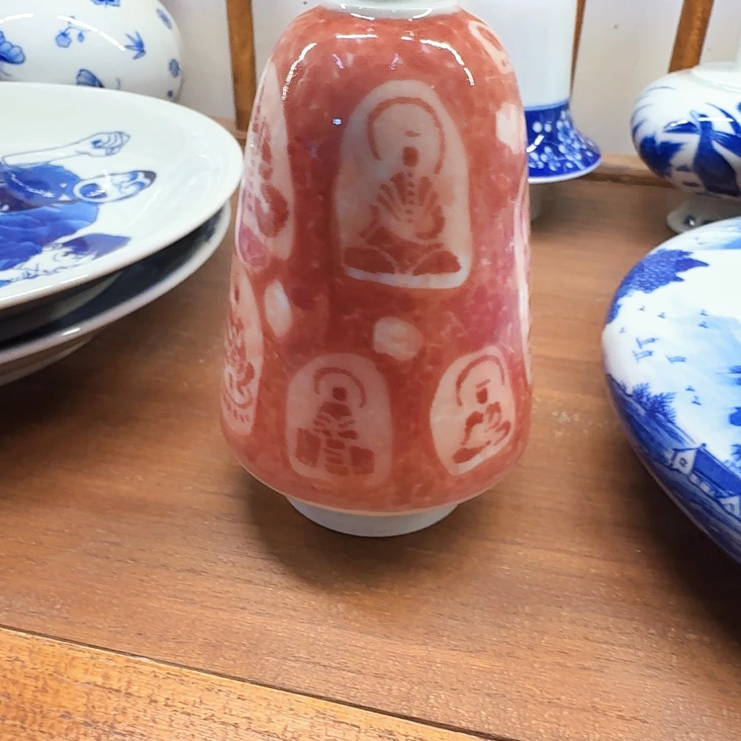 不***猫泥塑拓片瓶子手绘手工