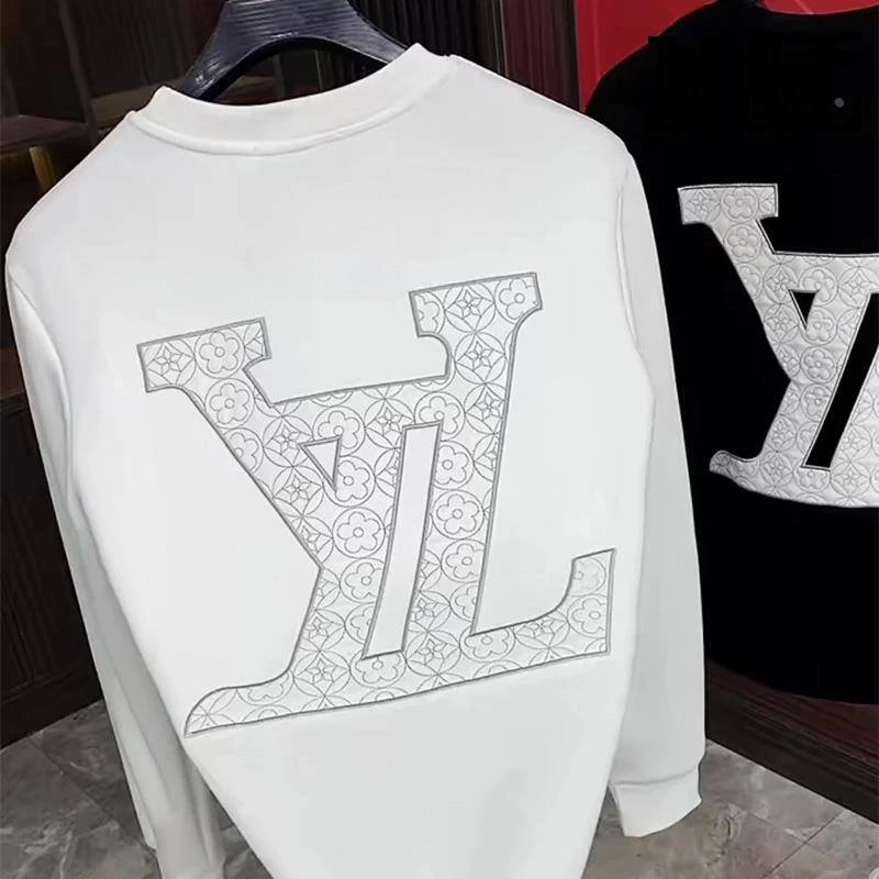 【澳门&专柜】今年秋冬新品爆款潮流潮牌休闲字母长袖圆领打底卫