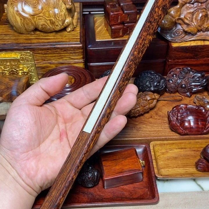 黄花梨/降香黄檀芝麻点扇子