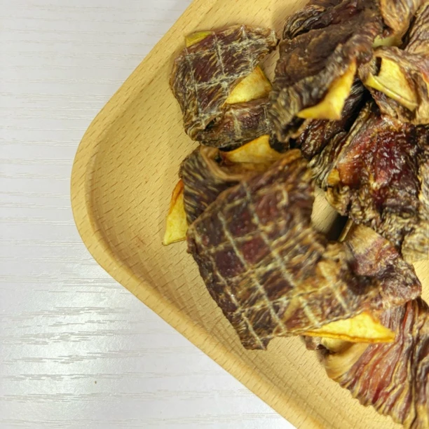 烘干鸭肉绕苹果清火去热宠物磨牙零食补充维生素