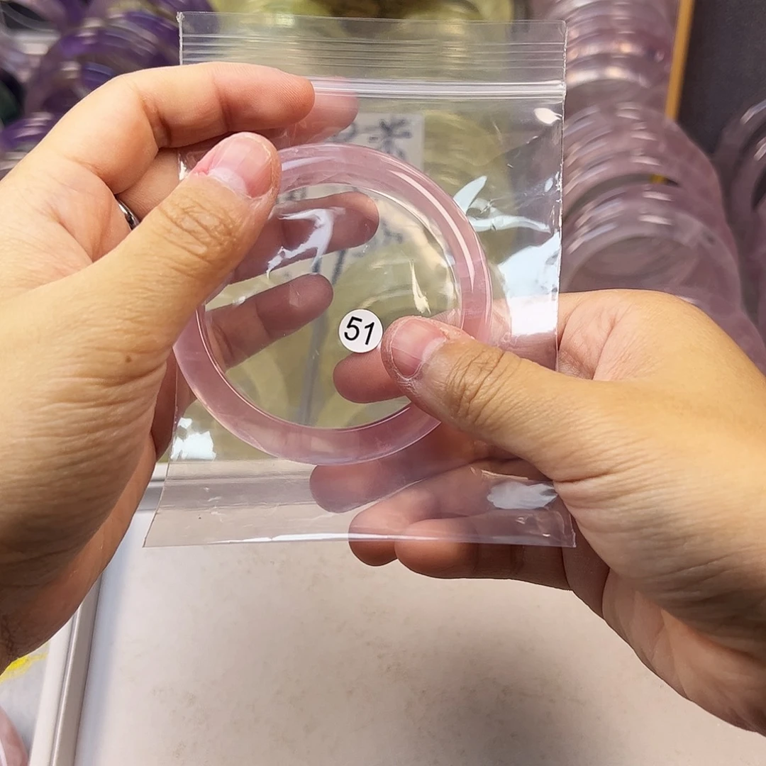 淡***茶水晶手镯未镶嵌手镯