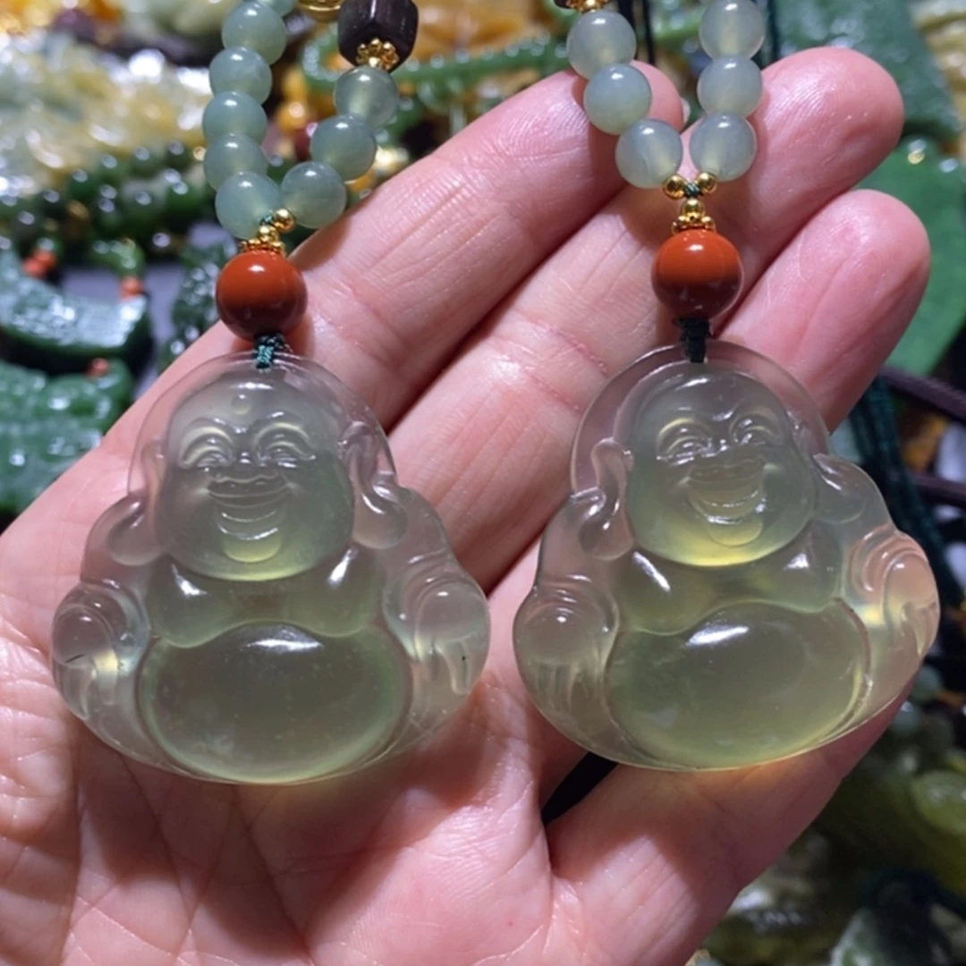 【闪购商品】岫玉毛衣链未镶嵌