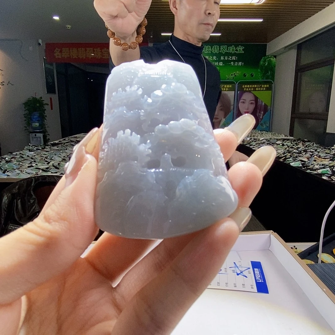 颈饰未镶嵌翡翠翡翠