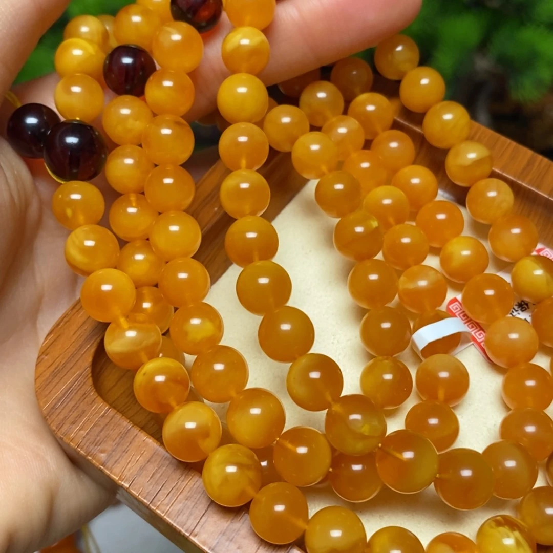 【闪购商品】未镶嵌蜜蜡手链手串