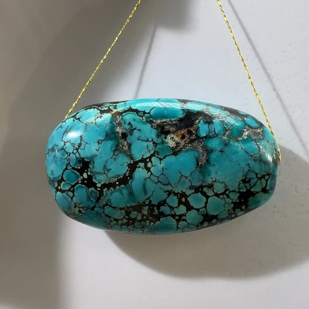 绿松石未镶嵌挂件