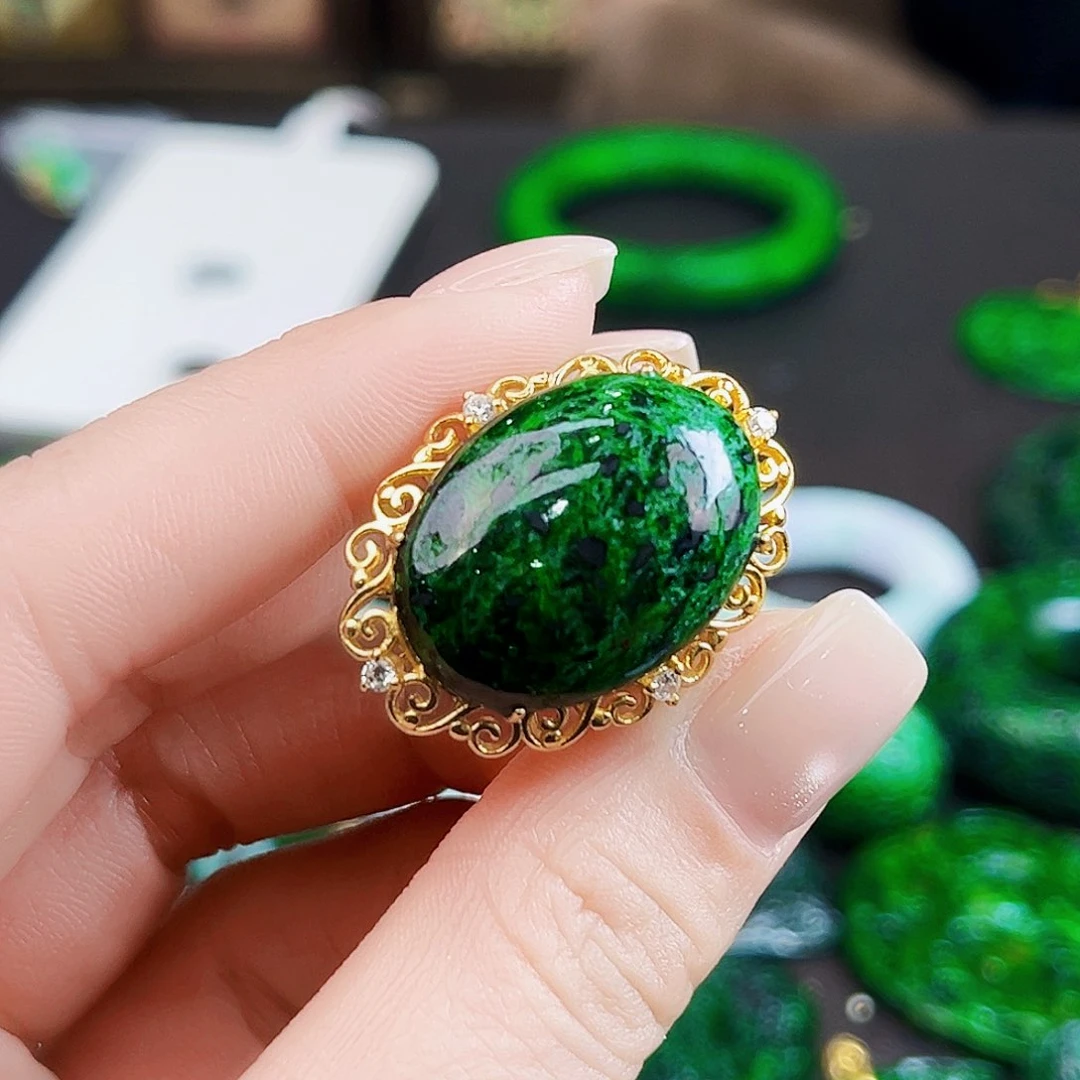 颈饰银S925镶嵌翡翠多样性