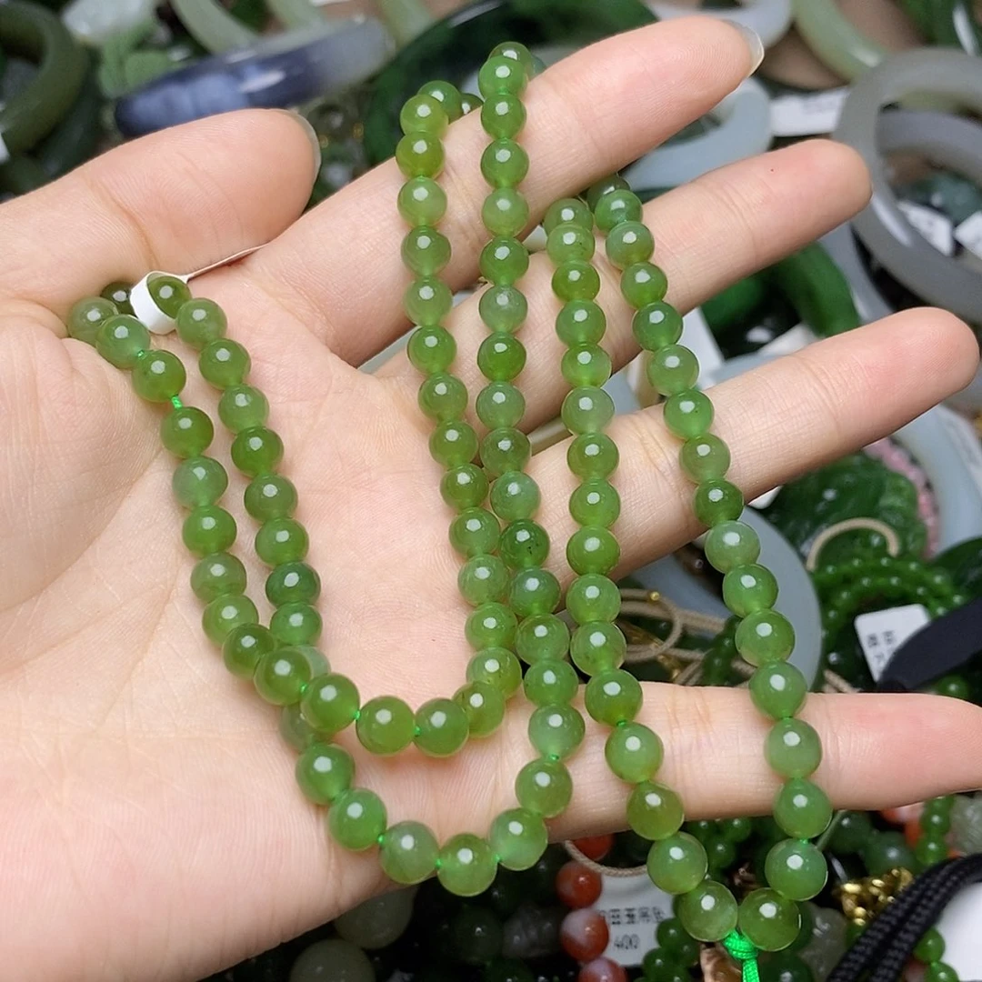 和田玉（碧玉）未镶嵌颈饰