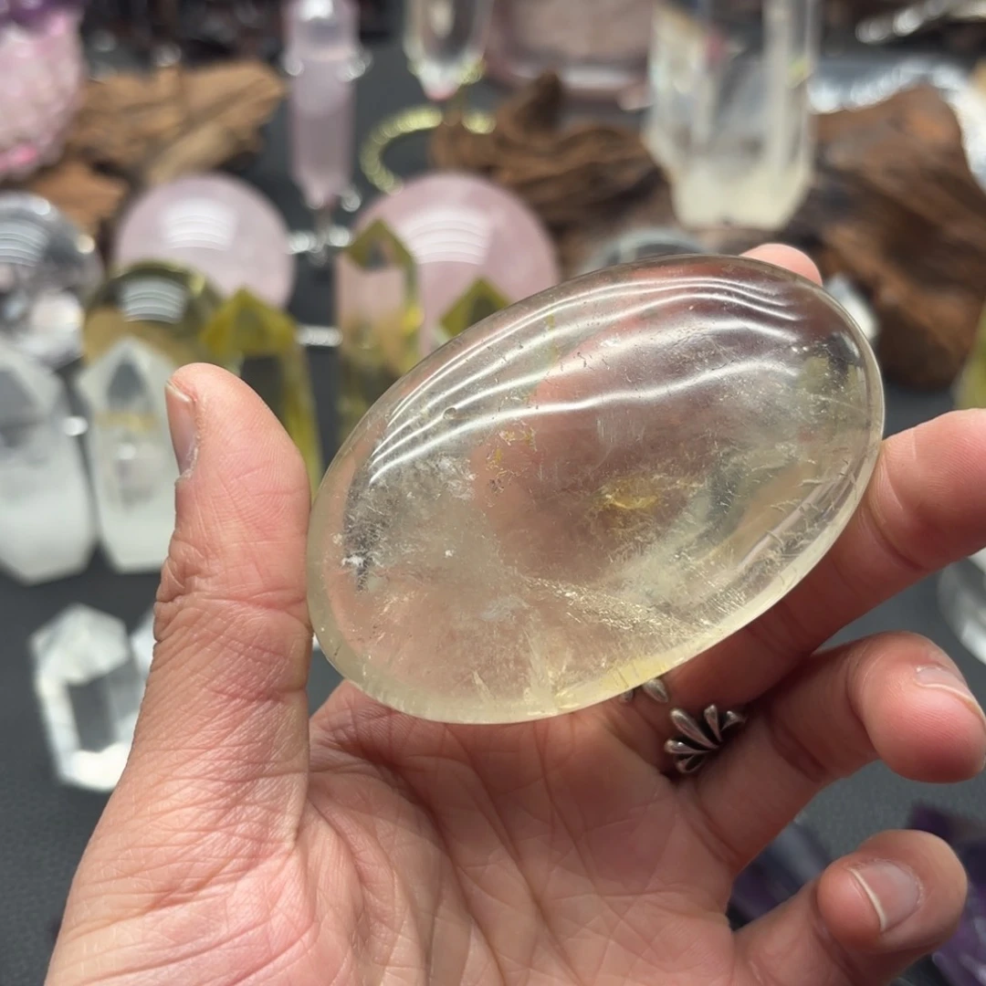 水晶摆件未镶嵌橘**地