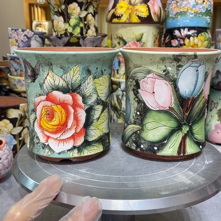 景德镇艺术手绘作品