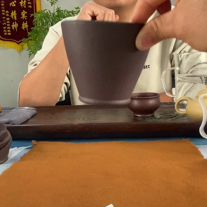 紫砂茶壶天青主人杯170左右的容量