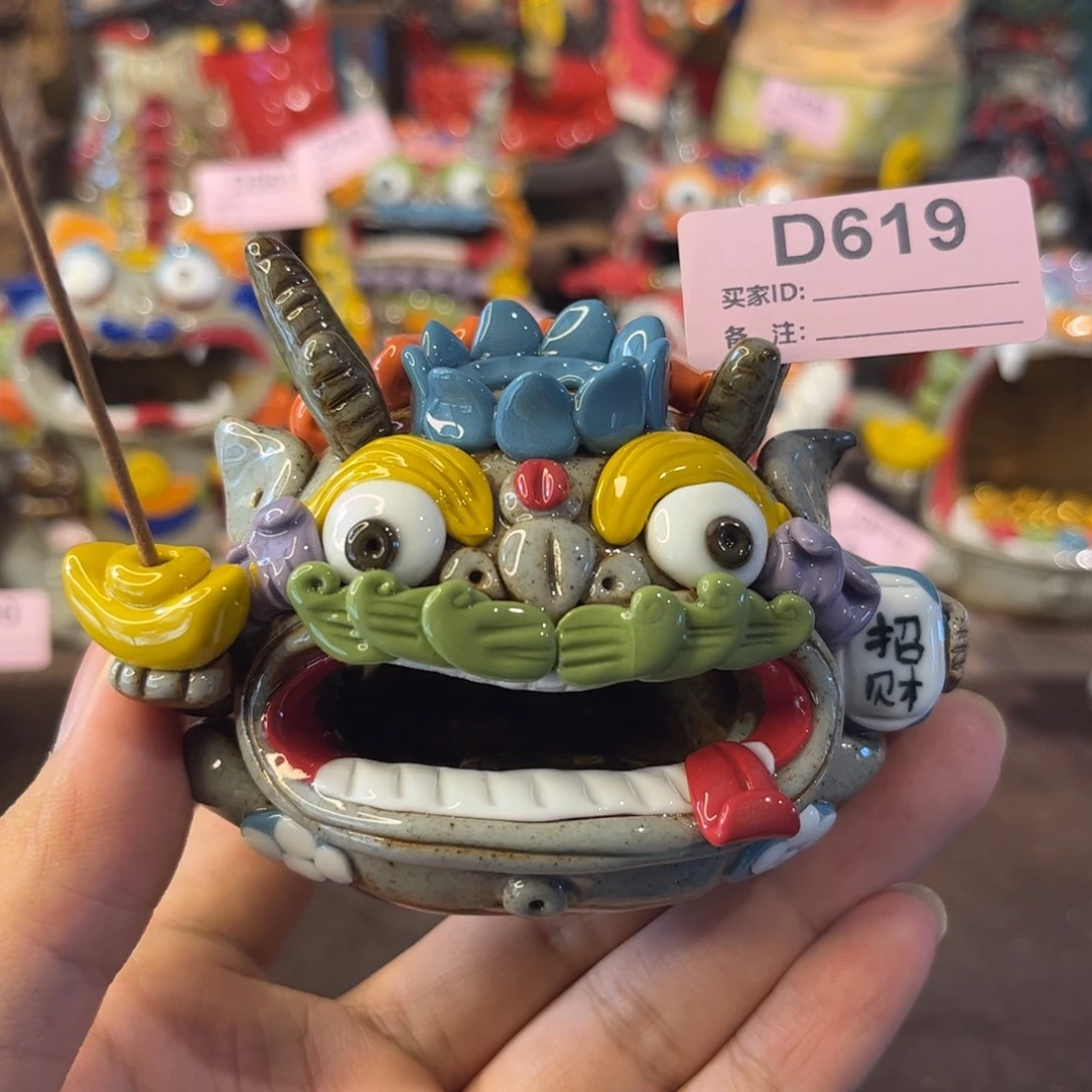 泥塑纯手工茶宠摆件