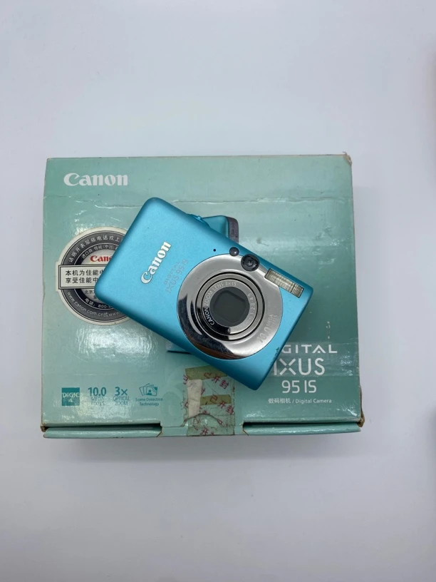 95新 Canon/佳能 IXUS 95 IS 沈月同款1000w像素3x变焦网红机 ccd