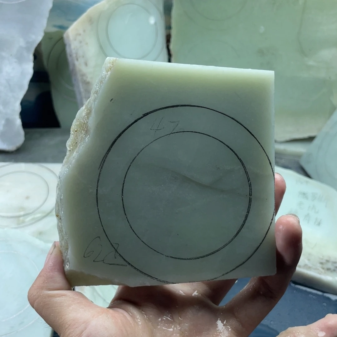 莉***莉定制和田玉定制手镯