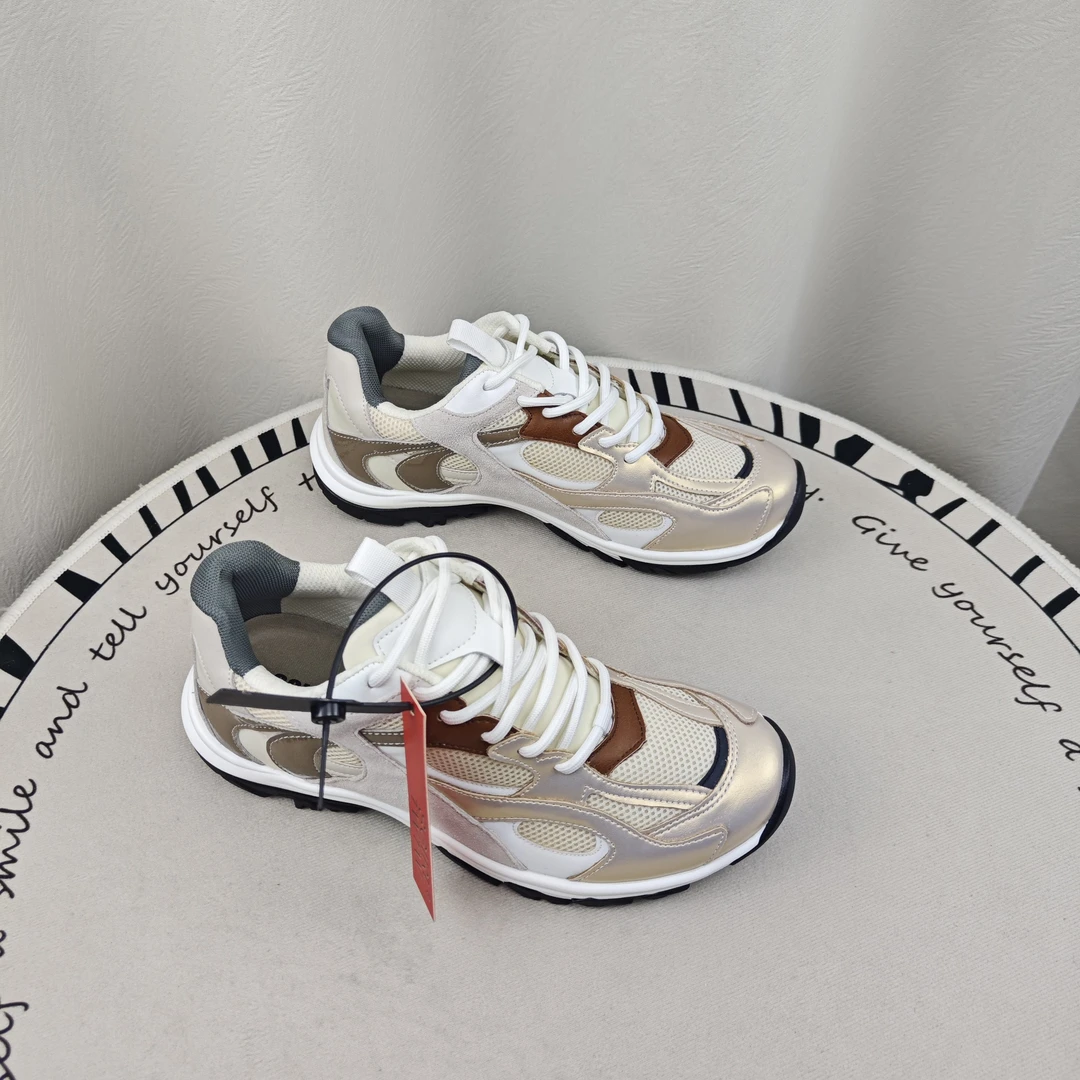 SGIRL TWTW拼色小众设计感德训鞋女2025新款轻便舒适休闲运动鞋潮