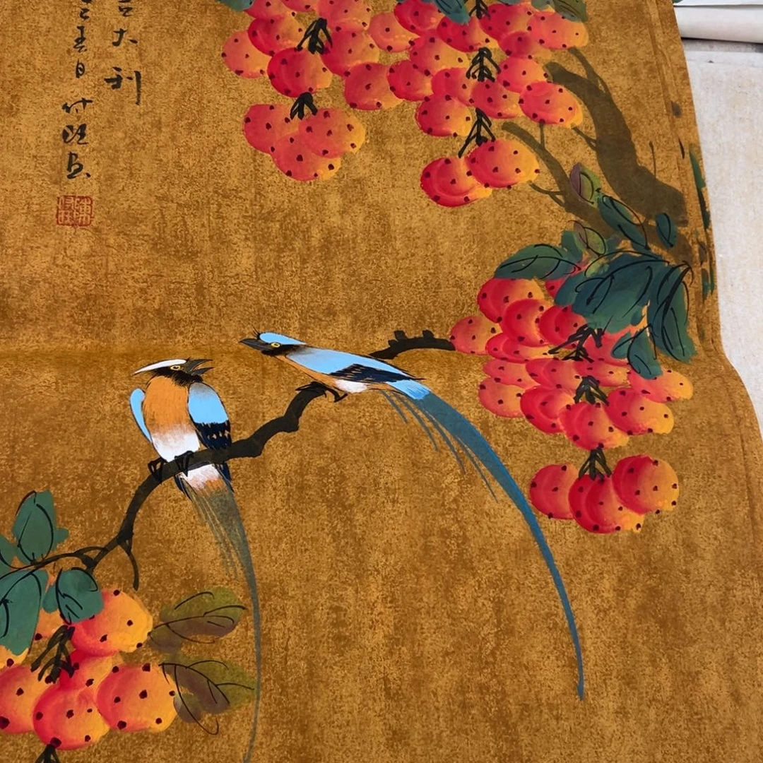 国画国画纯手绘作品欣赏