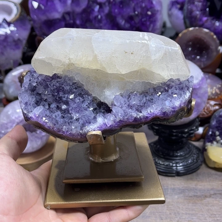 紫晶摆件未镶嵌摆件