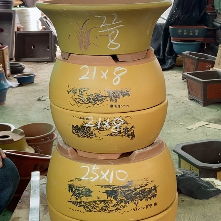 紫砂花盆紫砂紫砂