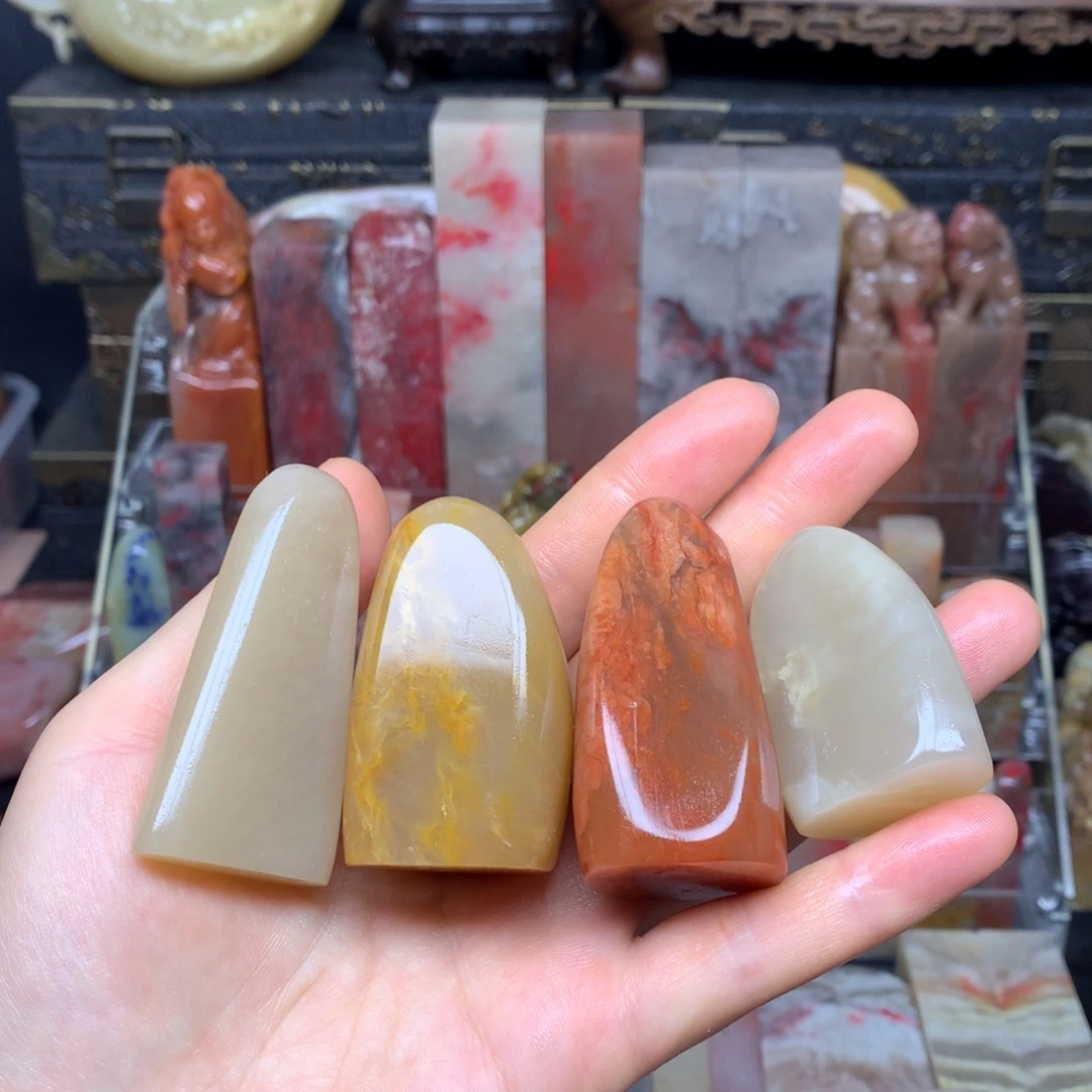 巴林石印石冻石闲章2