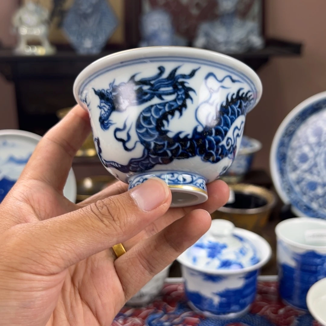 W***w瓷片景德镇手工手绘陶瓷