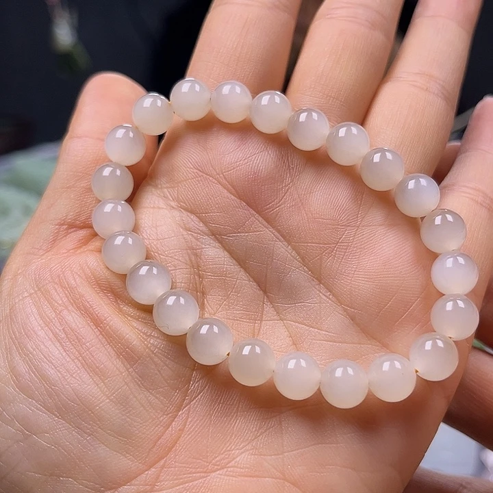 南红玛瑙未镶嵌手链