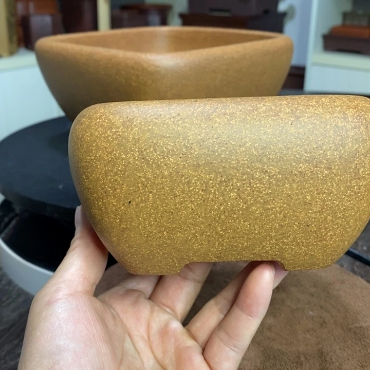 紫砂紫砂花盆手工艺品G****3