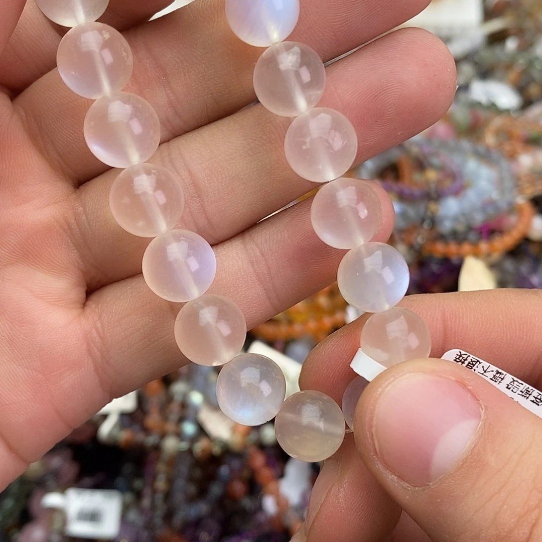 未镶嵌手链月光石手链